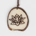 Joya Lotus Tagua Pendant Necklace thumbnail 3