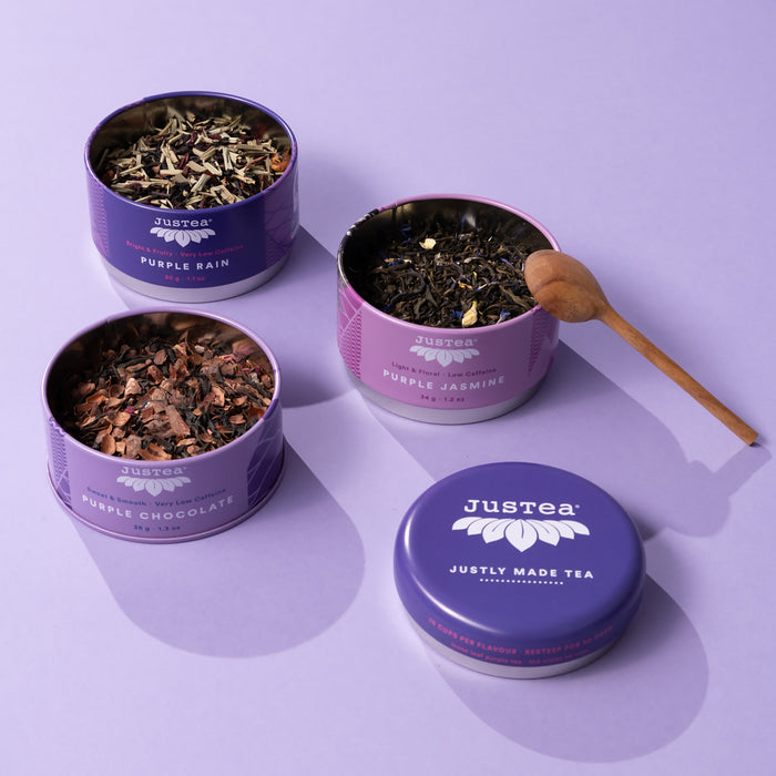 JusTea Purple Tea Trio 4