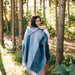 Frozen Pines Hooded Poncho thumbnail 4