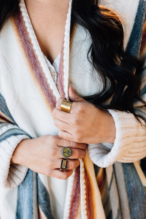 Peruvian Peace Sign Ring 3