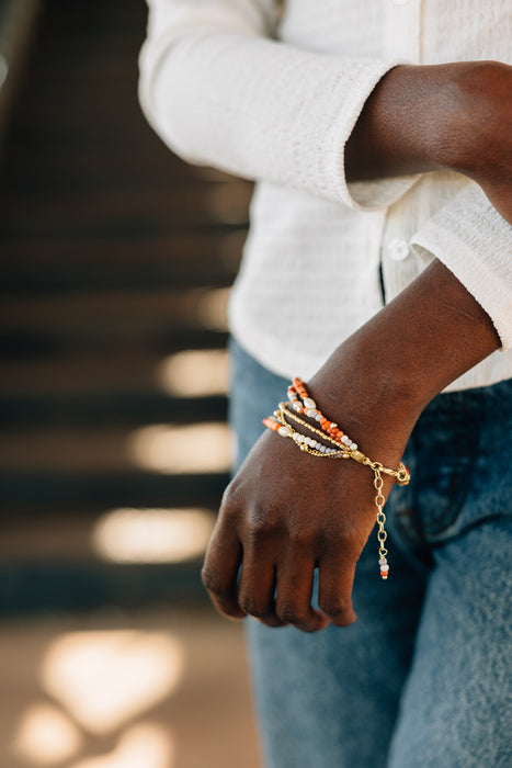 Peachy Multistrand Bracelet 2