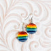 Glass Rainbow Earrings thumbnail 2