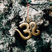 Om Brass Ornament thumbnail 2