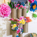 Kaisa Flower Bar Hanging Basket - 16" thumbnail 3