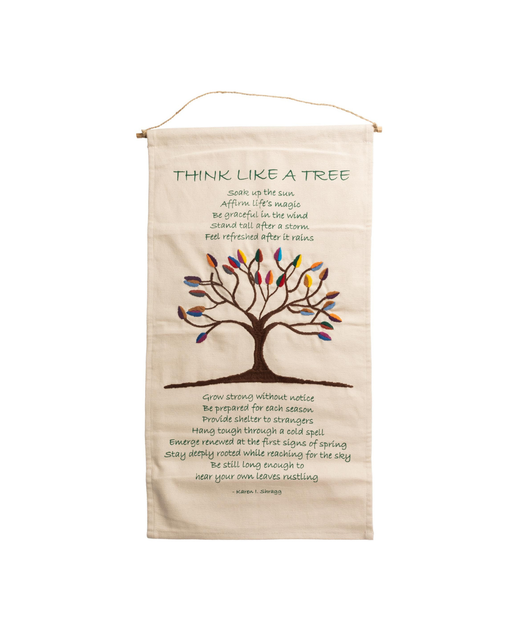 Tree Poem Wall Hanging