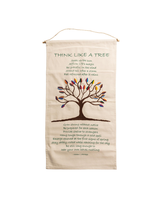 Tree Poem Wall Hanging 1