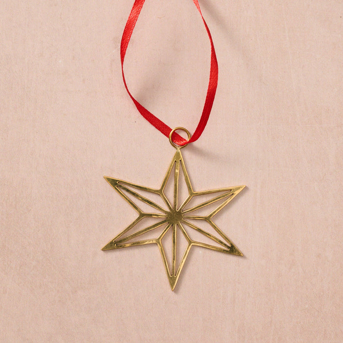 Saat Shell Casing Star Ornament 3