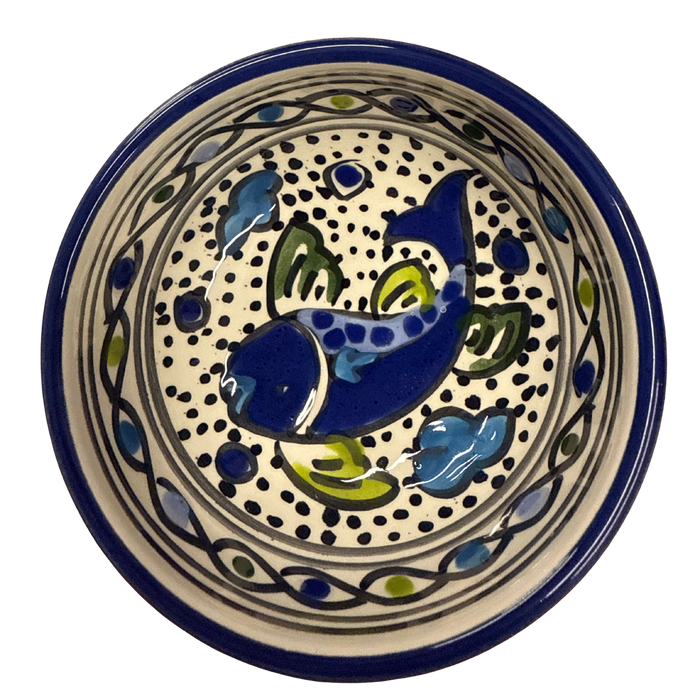 Hudu Blue Koi Bowl 4