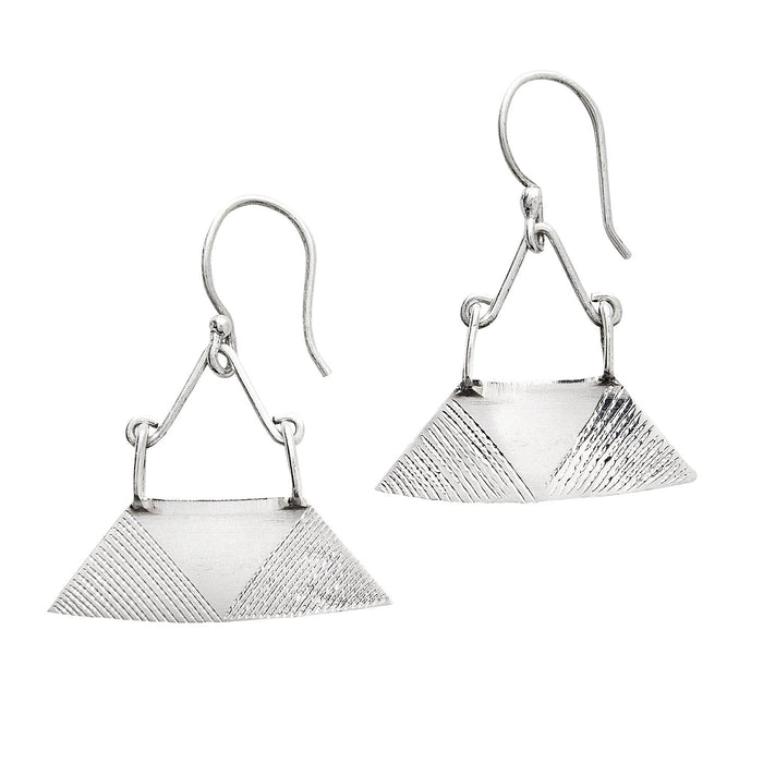 Etched Shapes Earrings 2