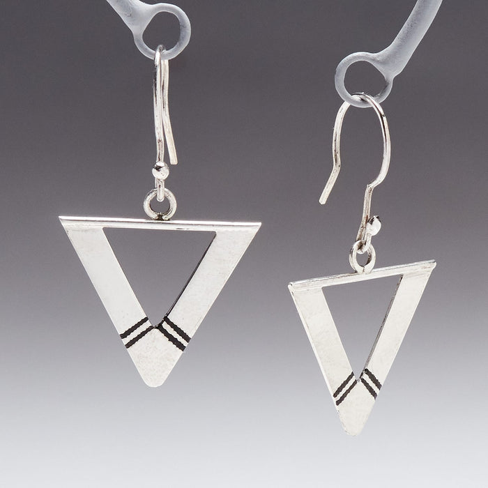 Triangle of Knowledge Earrings 3