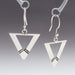 Triangle of Knowledge Earrings thumbnail 3