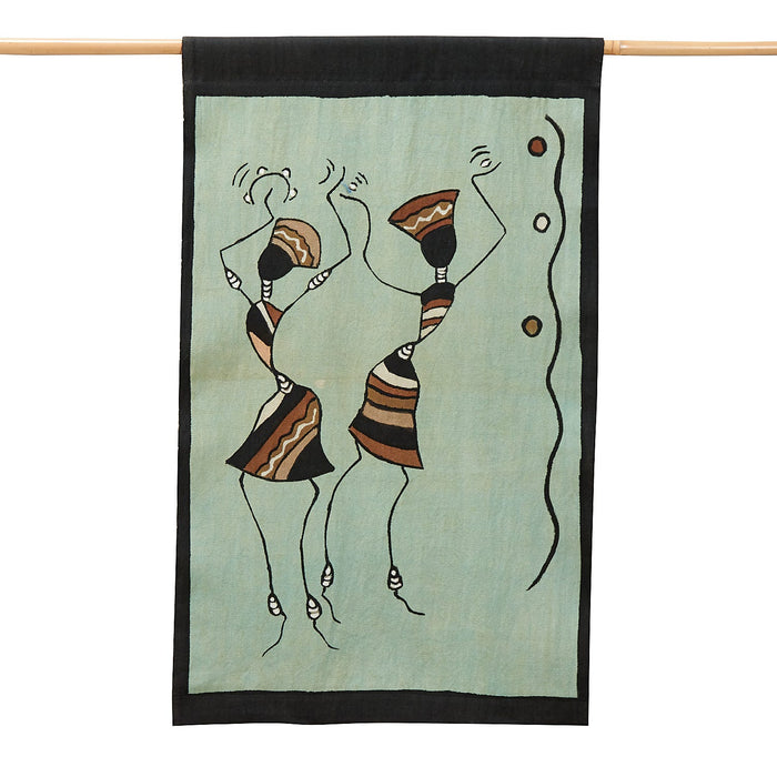 African Dance Wall Hanging 1