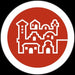 1.5 Round Logo Sticker 500/Roll thumbnail 1
