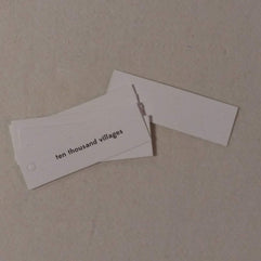 Generic Small Hang Tags P/100