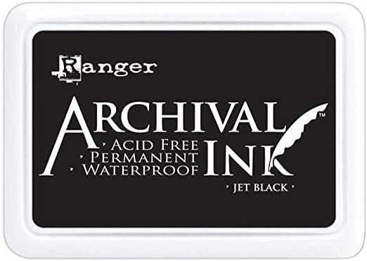 Ranger Archival No 3 Inkpad Jumbo Black 1