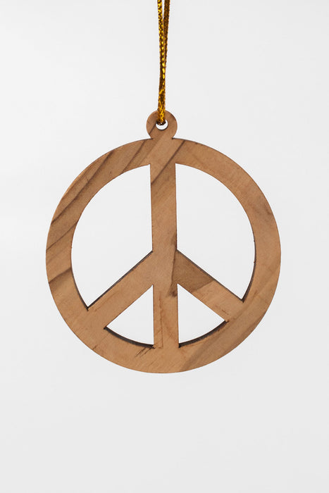 Peace Symbol Ornament 2