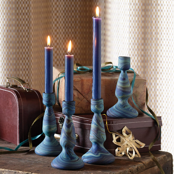Phoenician Blue Candleholder 2