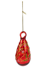 Firelight Glass Ornament