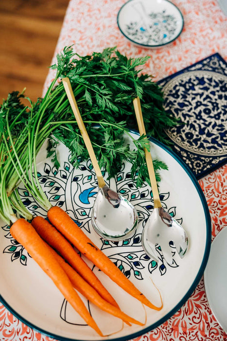 Olive Tree Gathering Serving Bowl 2