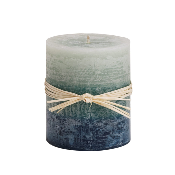 Sea Glass Ombre Candle (SM) 1