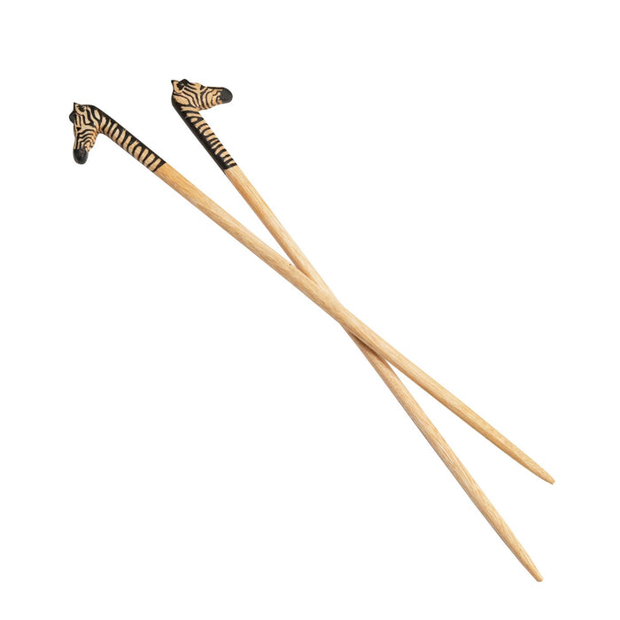 Zebra Chopstick Pair 1