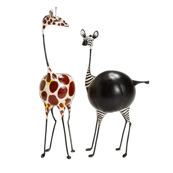 Whimsical Giraffe Statue 3