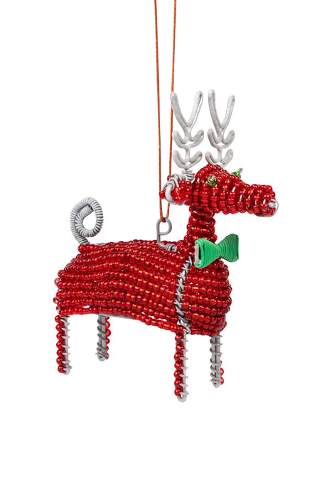 Fancy Reindeer Ornament 1