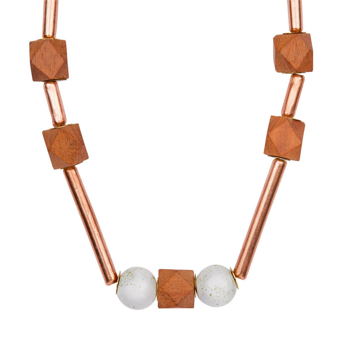 Copper & Clay Necklace 2