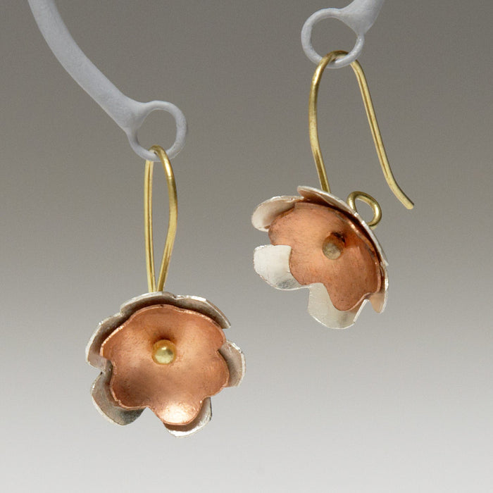 Copper Blossom Earrings 3