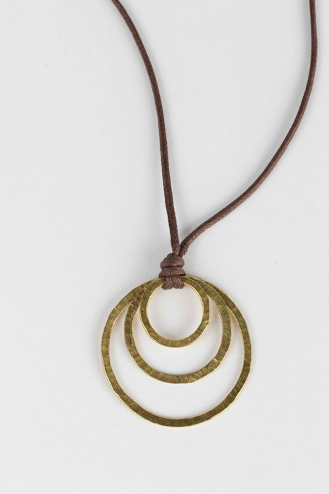 Eccentric Circles Necklace 2