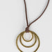 Eccentric Circles Necklace thumbnail 2