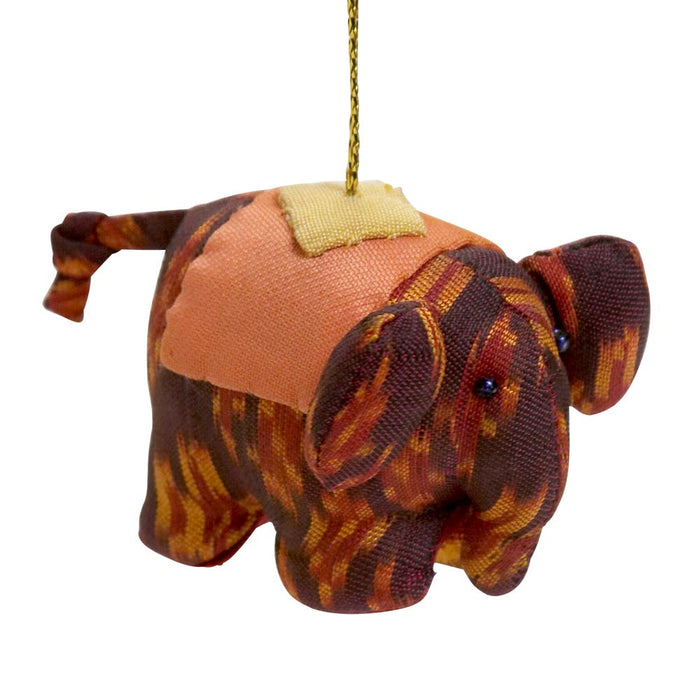 Stuffed Elephant Ornament 1
