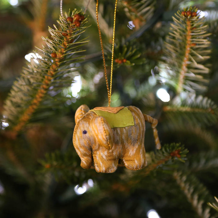 Stuffed Elephant Ornament 5