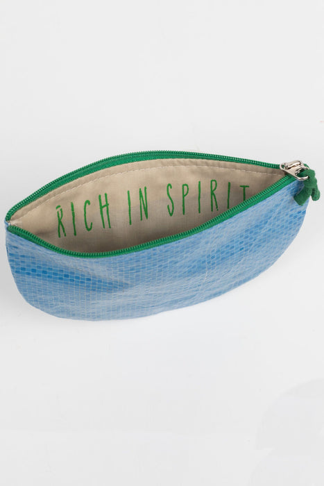 Rich In Spirit Upcycled Pouch 3