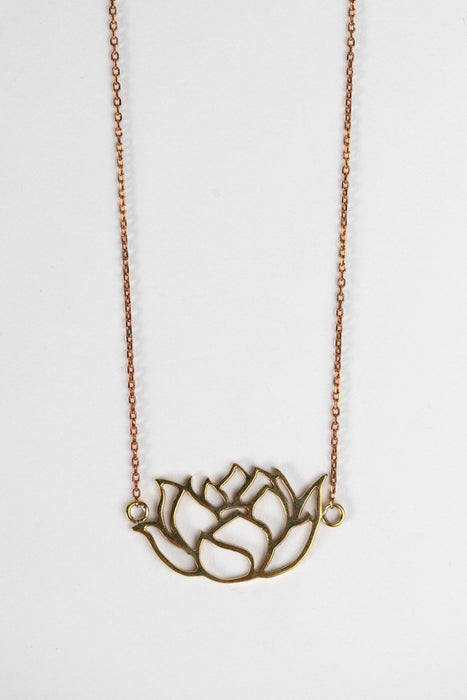 Graceful Lotus Necklace 5