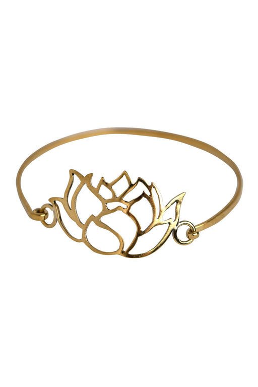 Graceful Lotus Bracelet