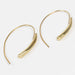 Golden Hook Earrings thumbnail 3