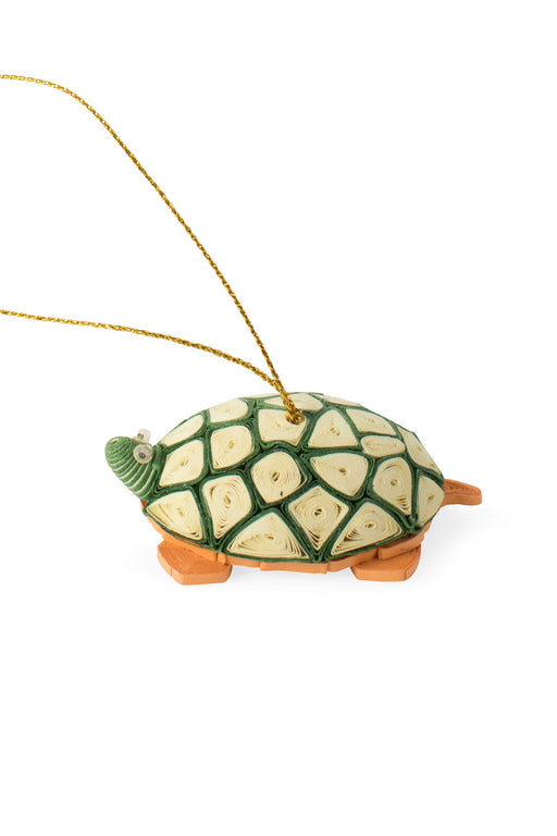 Quilled Turtle Ornament