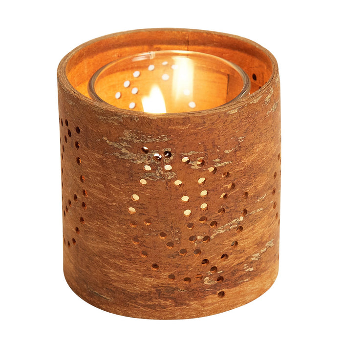 Warm Cinnamon Candleholder 1