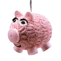 Smiling Pig Ornament