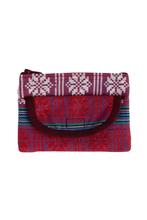 Red Jacquard Coin Purse
