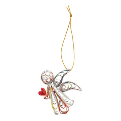 Angel Heart Quilled Ornament - Default Title (5405470)