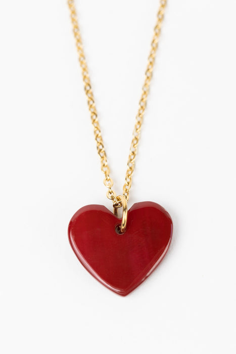 Red Heart Necklace 2