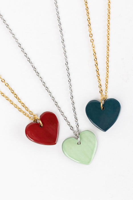 Red Heart Necklace 4