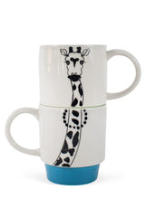 Giraffe Stacking Mug Set
