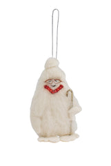 Grandma Yeti Ornament