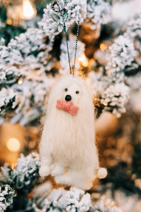 Yeti Dog Ornament 3