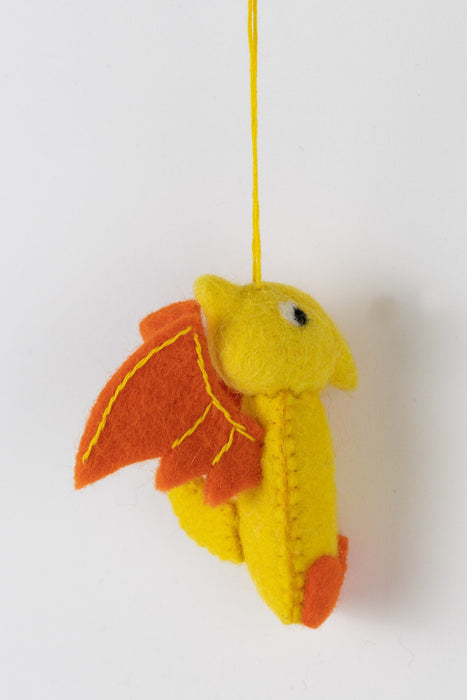 Felt Flying Dino Ornament 2