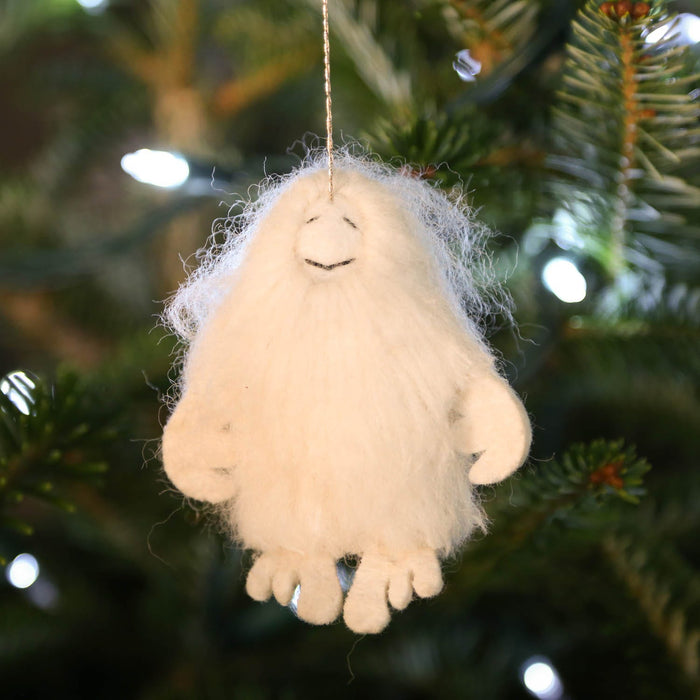 Snow Yeti Ornament 3