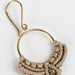 Macrame Dew Drop Earrings thumbnail 2